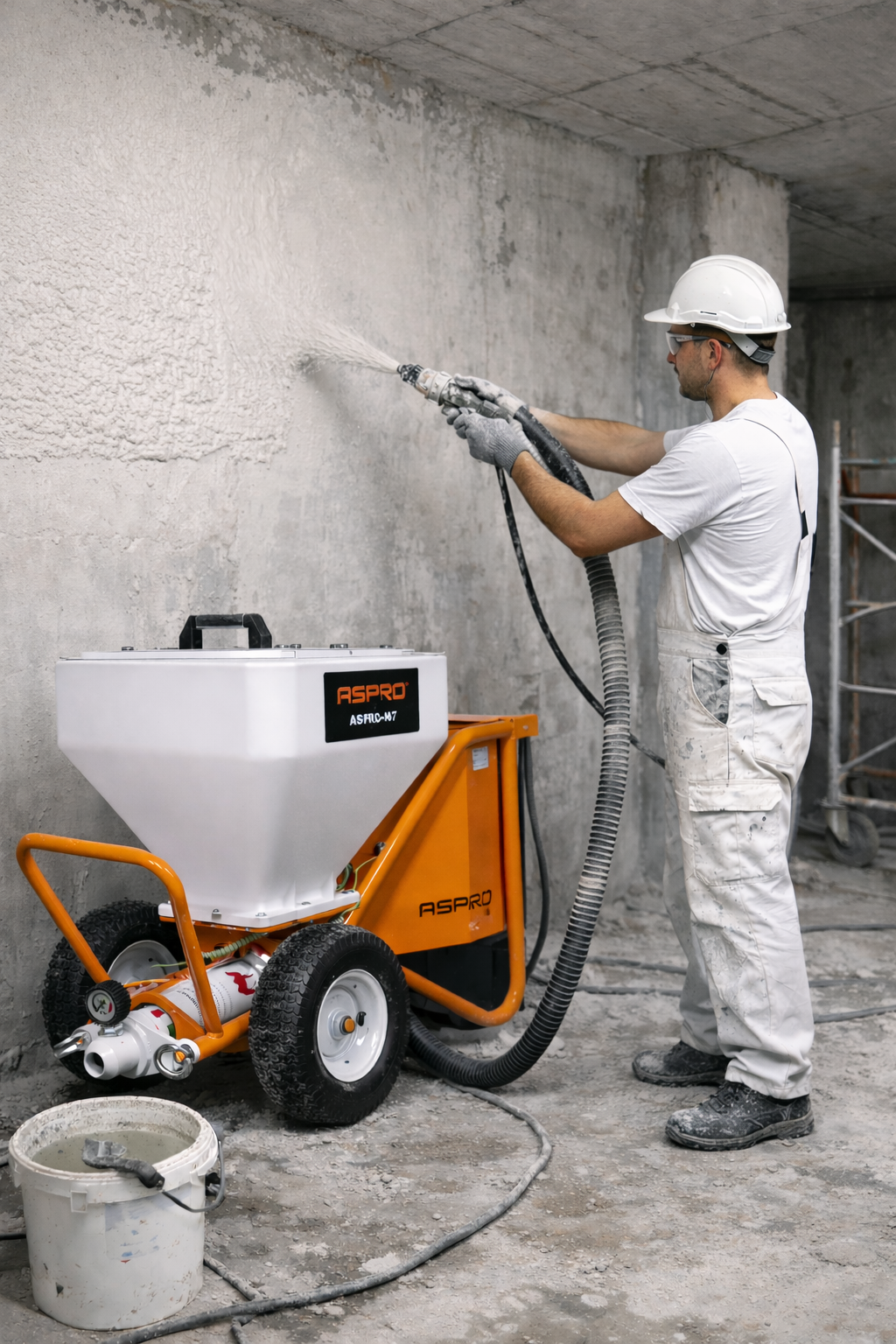 машинная шпаклевка